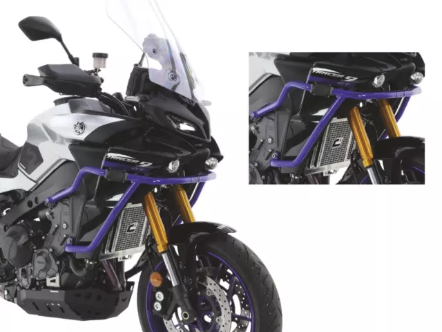 Sturzbügel Aluminium für Yamaha Tracer 900 GT Bj. 2021-2022 blau