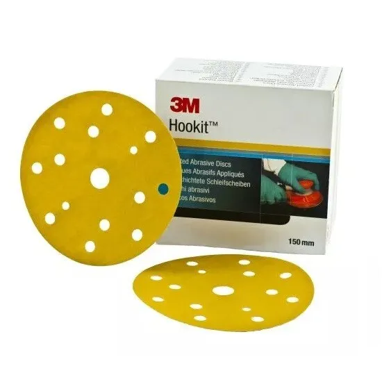 3M Hookit 255P+ Kit de disques de ponçage ponceuse excentrique 50454 150