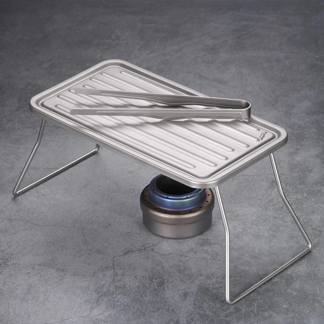 Set De Cuisine Camping Titane Boundless Voyage - Casserole Et Poêle Pliables, Léger Et Compact
