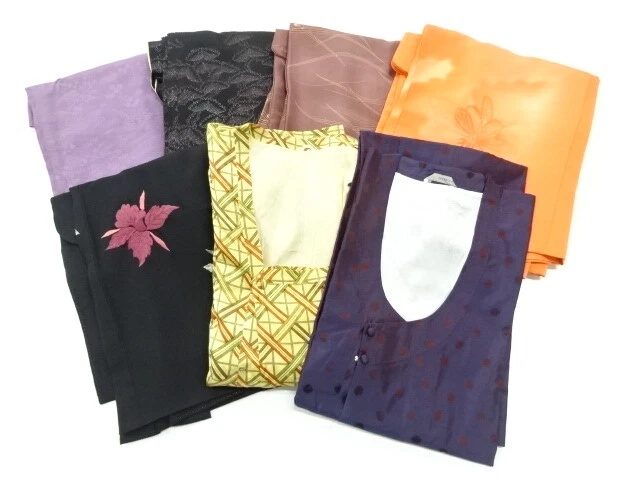44604# Japanese Kimono / Antique Haori & Coat / 7 Pics