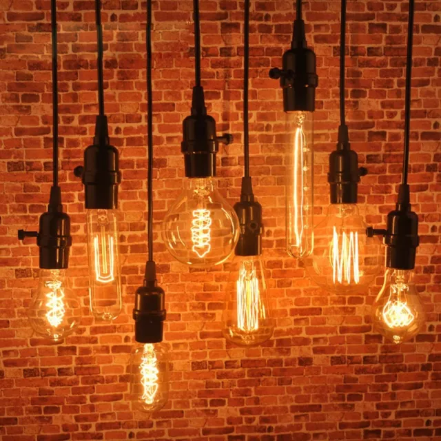 E27 B22 E14 25W 40W 60W Dimmable Vintage Filament Edison Light Bulb Pendant lamp