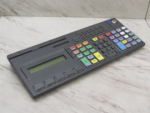 IBM Toshiba 67-Key POS Keyboard M8-e w/ LCD Display 3AA01203000 00DN093 00DN095
