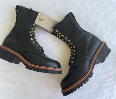 red wing 218 logger boots for sale