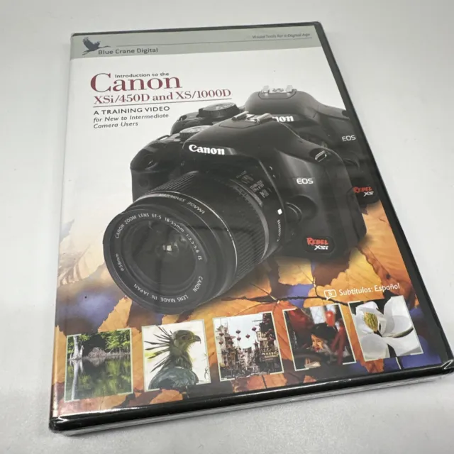 Introduction To the Canon XSi/450D and XS/1000D - A Training Video - DVD  SEALED