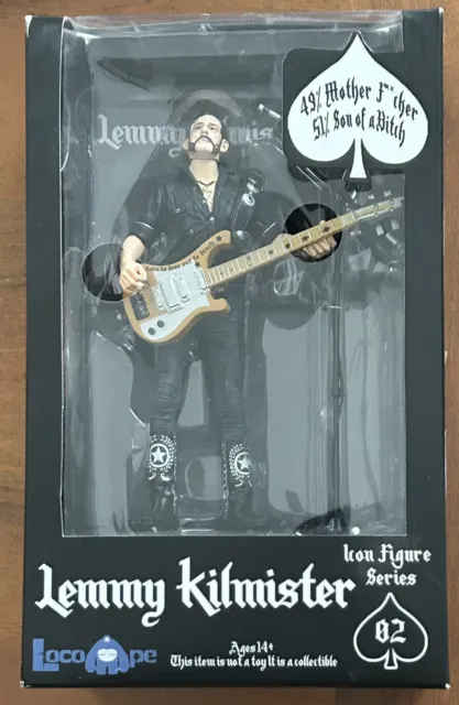 Motorhead Lemmy Kilmister - Icon Figure Series 02 New in Box!!!