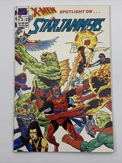 X-Men Spotlight on... Starjammers #2 of 2 (Marvel Comics) 1990.