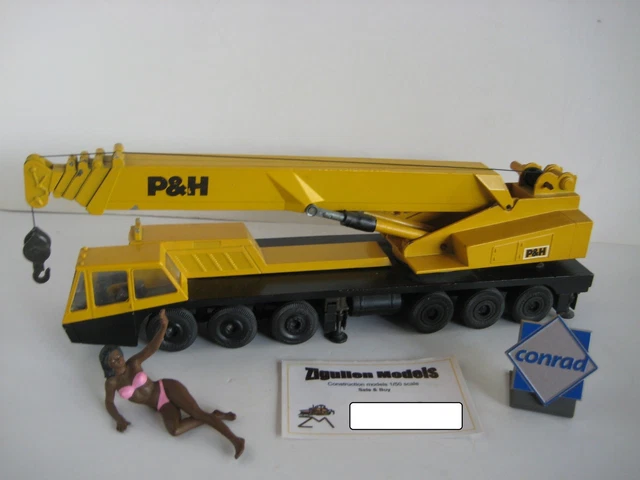 Grue Miniature Gescha 1:50 – O&K R 210 Autokran #266.6 – Avec OVP