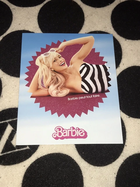 Carte Postale Rare Barbie 2023 - Margot Robbie (Barbie)