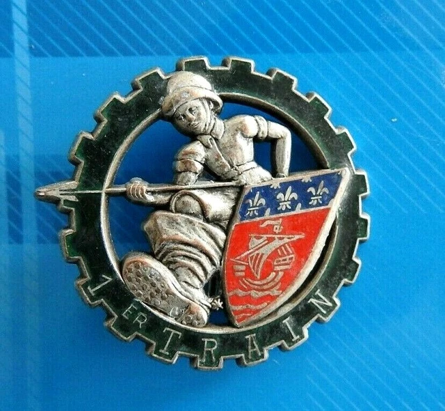 Insigne Détachement Transmissions Martinique – Fraisse Paris, Authentique