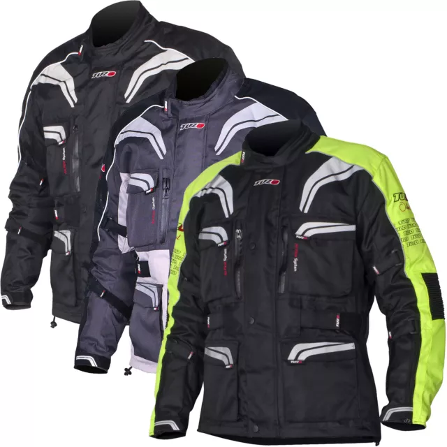 TUZO OUTBACK WATERPROOF Adventure Motorcycle Bike Jacket With CE Armor Theromix 51.14 PicClick UK