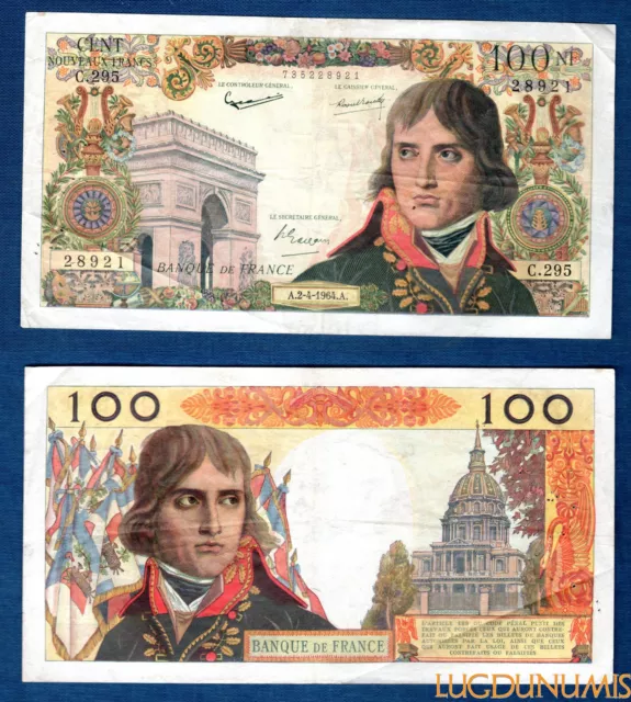 100 Nouveaux Francs Bonaparte Type 1959 – 2-4-1964 C.295 TB / TTB