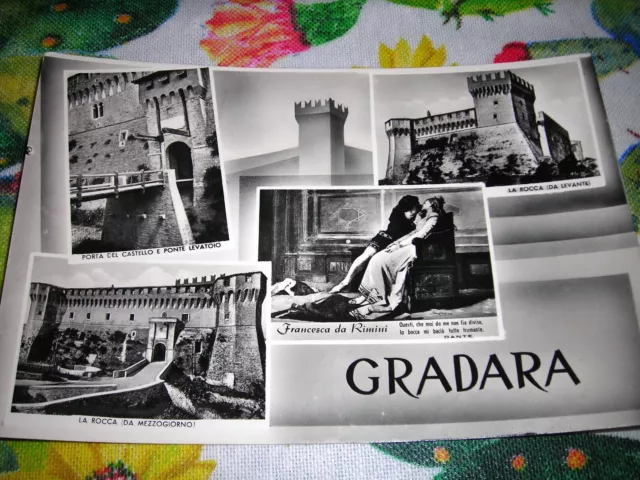 Cartolina Vedutine Gradara Non Viaggiata