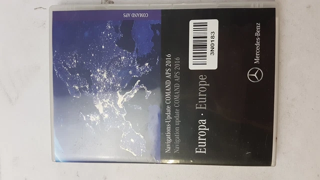 ORIGINAL MERCEDES-BENZ DVD Navigation update COMAND APS 2016 Europa ...