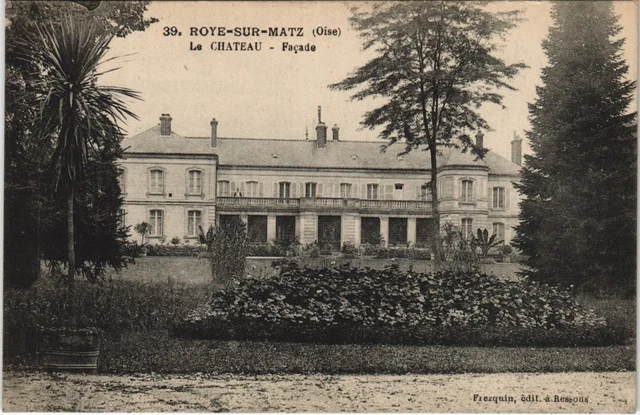 CPA ROYE-sur-MATZ Le Chateau - facade (130322)