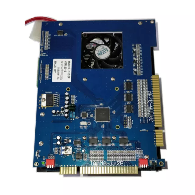 2100 in 1 HD VGA 4-Player Classic Jamma Multi Game Arcade Machine PCB Board CRT