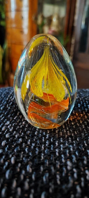Presse-Papier / Boule en Verre de Sulfure