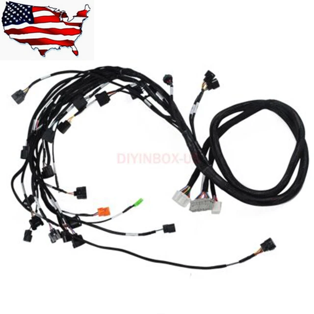 K-Series K20 K24 Tucked Engine Harness For Honda Acura K-Swap Integra CRX EK EG