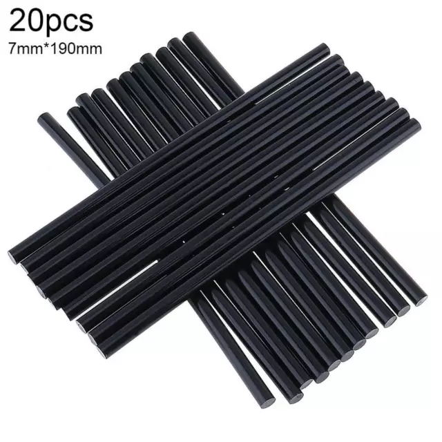 20 x 7MM LONG HOT MELT GLUE STICKS FOR DIY TRIGGER ELECTRIC MINI GLUE GUN HOBBY