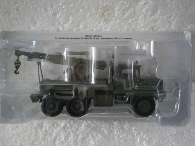 Camion Berliet GBC 8 KT Dépannage N°4 – Modèle Réduit 1/43 Hachette, 1963, Zamak, Occasion Comme Neuf