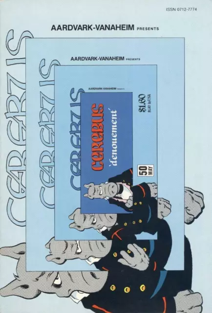 CEREBUS the AARDVARK #50, VF+, Dave Sim , 1977 1983, more in store