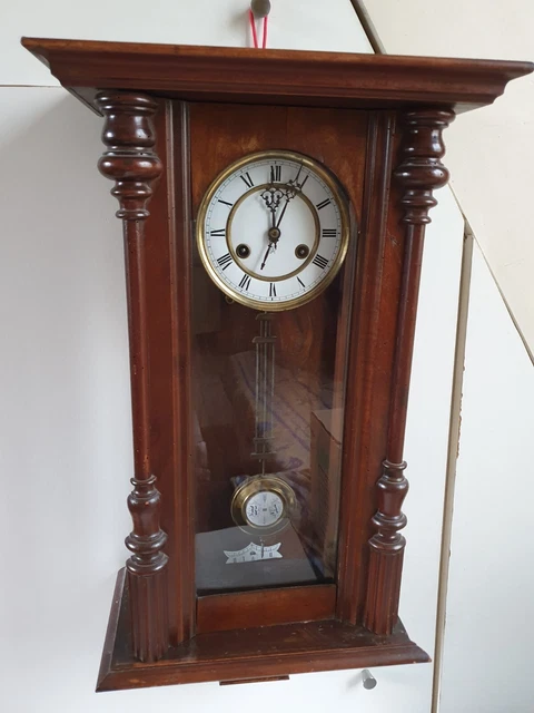 ANCIEN BALANCIER À fil pendule mouvement de paris horloge 19ème EUR 25