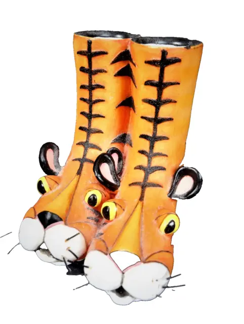 Shoo Shoo Willow Hall Tiger Boots No.9 GRR GRR Cat Figurine