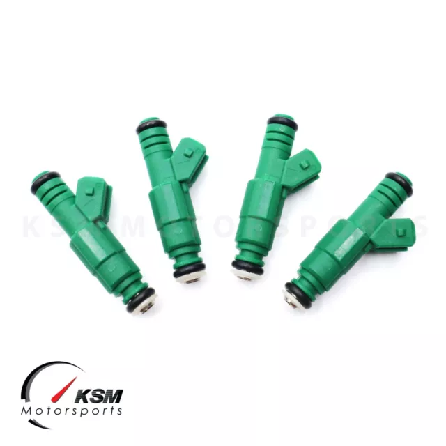 Giant Injector 4 X 440CC Green Giant Fuel Injector fit Bosch 42lb Motorsport Racing ...