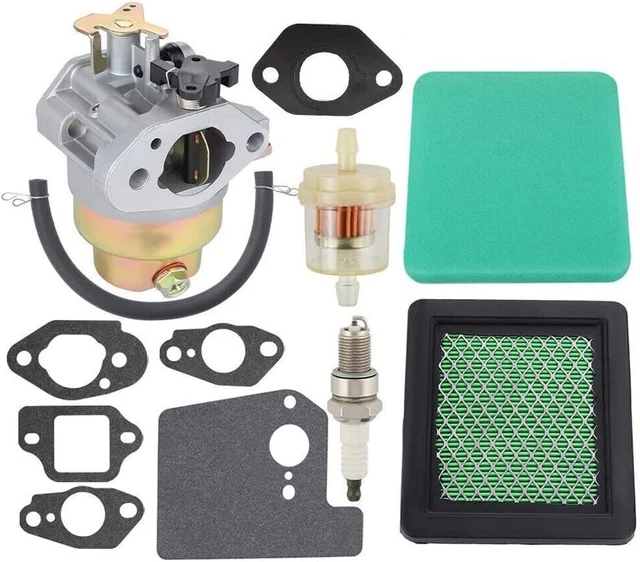 Lawn Mower Tune Up Kit For Honda HRB216, HRN216, HRR216, HRX217 - Genuine OEM Parts Includes Air Filter, Oil, Spark Plug For GC/GCV/GSV Engines
