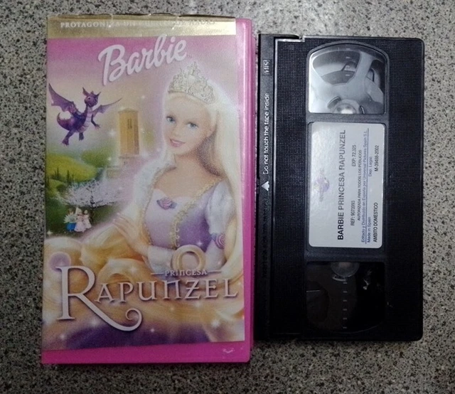 VHS BARBIE PRINCESA Rapunzel EUR 2,00 PicClick ES