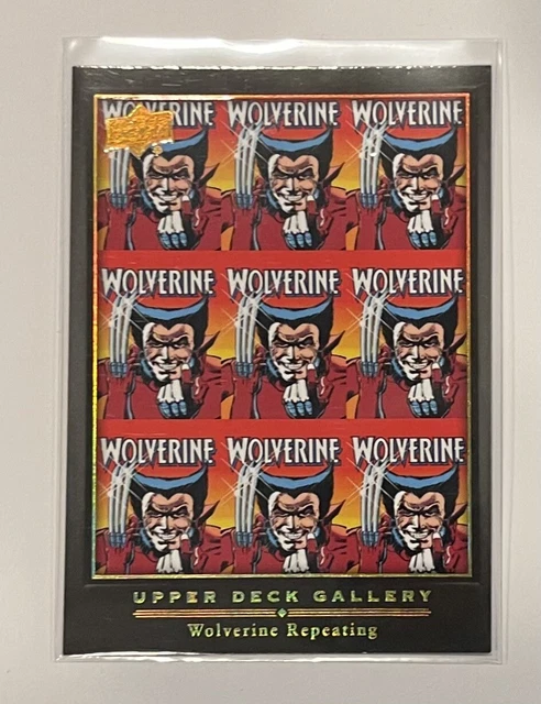 2019 Marvel Upper Deck Comic Con Exclusive Wolverine Repeating CC-13 Promo 1500