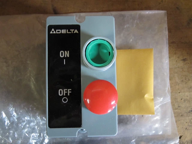 Delta Magnetic Starter, Ref # 438-01-016-0194, Unisaw, HD Planer, 1 Phase, New