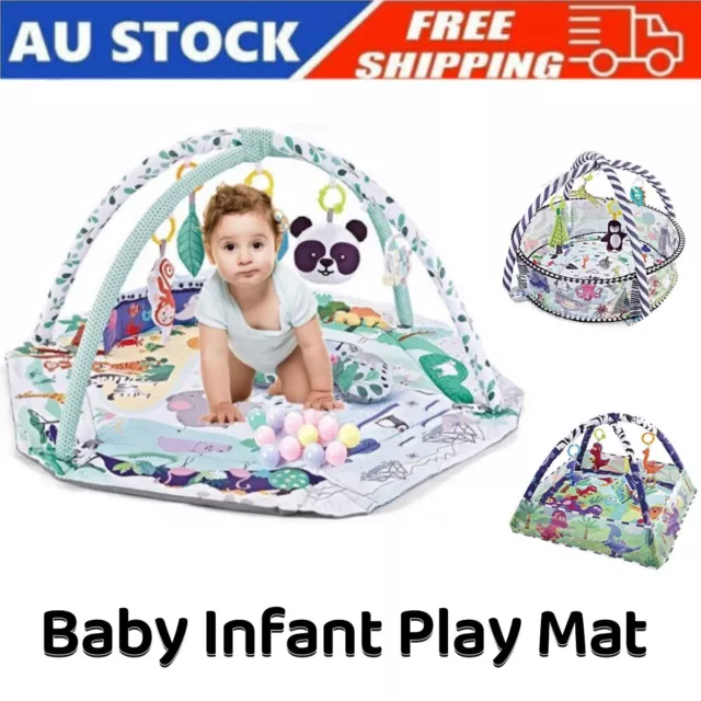 Baby Play Infant Mat Rack Gym Fitness Sensory Mat Floor Toys for Newborn Kids