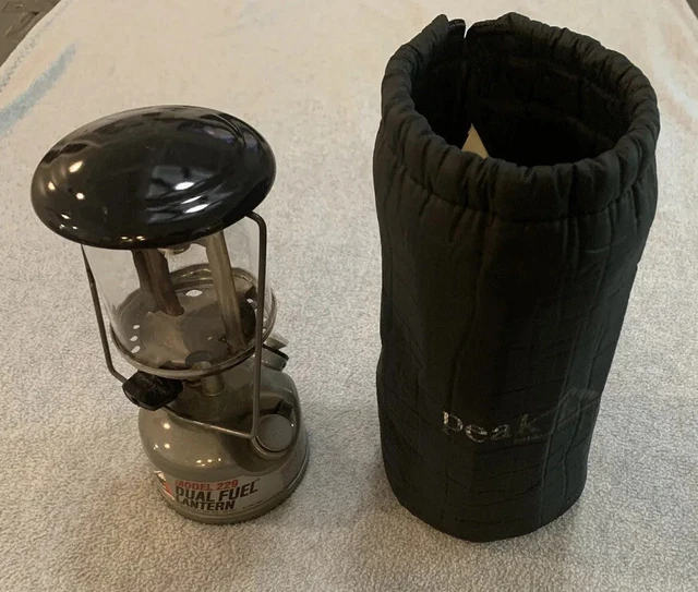 Coleman Lantern Peak 229 Single Mantle Dual Fuel With Bag