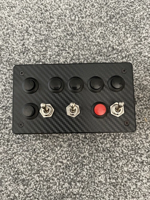 DIY BUTTON BOX for PC/consoles sim racing/flight/sim/ets2 programmable ...