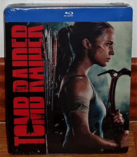Tomb Raider Steelbook Blu-Ray Neuf Scellé Action Espagnol (Sans Ouvrir) R2