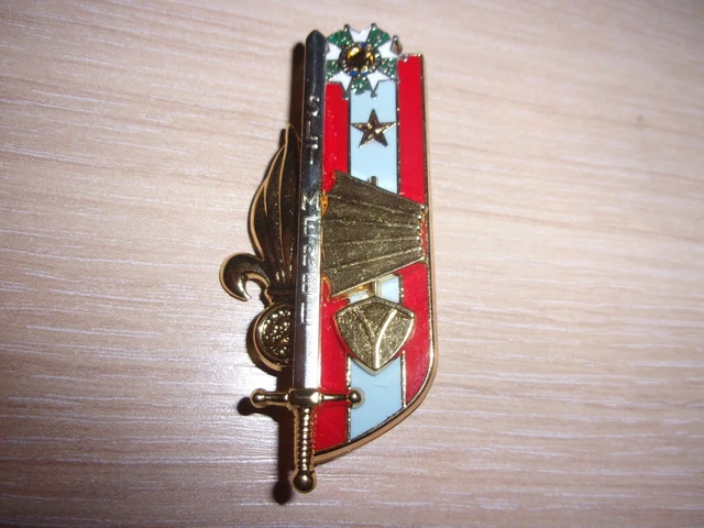 Insigne Promotion EOR ESM Saint-Cyr KOLWEZI - Légion Étrangère 2° REP - Badge Militaire Français