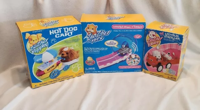Brand New Zhu Zhu Pets Accessories Lot Never Opened Brand New Zhu Zhu Pets Accessories Lot Never Opened