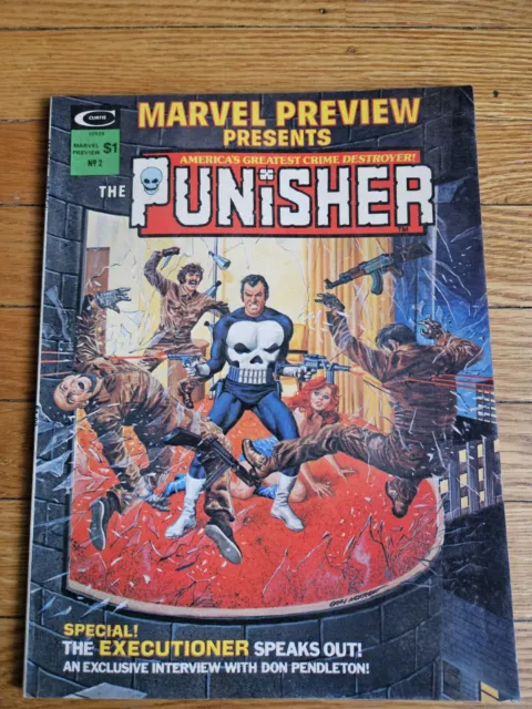 Marvel Preview Presents #2 1St Origin The Punisher & App Dominic Fortune