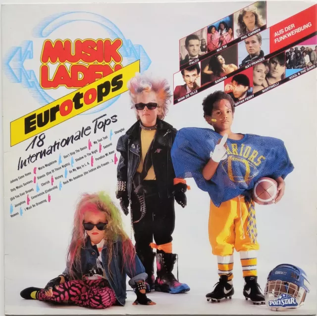 VARIOUS ARTISTS - Musikladen Eurotops  ; LP 1985 ; D ; Rock ; Pop