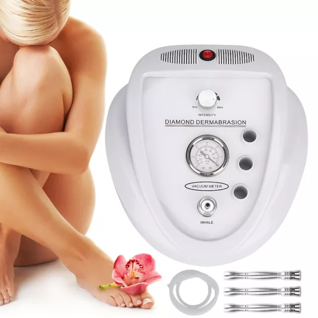 Diamond microdermabrasión dispositivo de dermoabrasión cuidado facial Beauty Machine 220V
