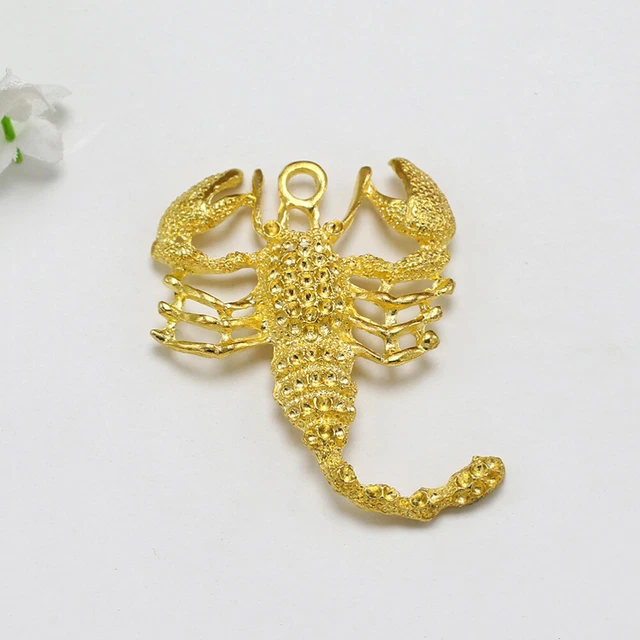 10 pièces alliage pendentif scorpion breloques bricolage fabrication de bijoux