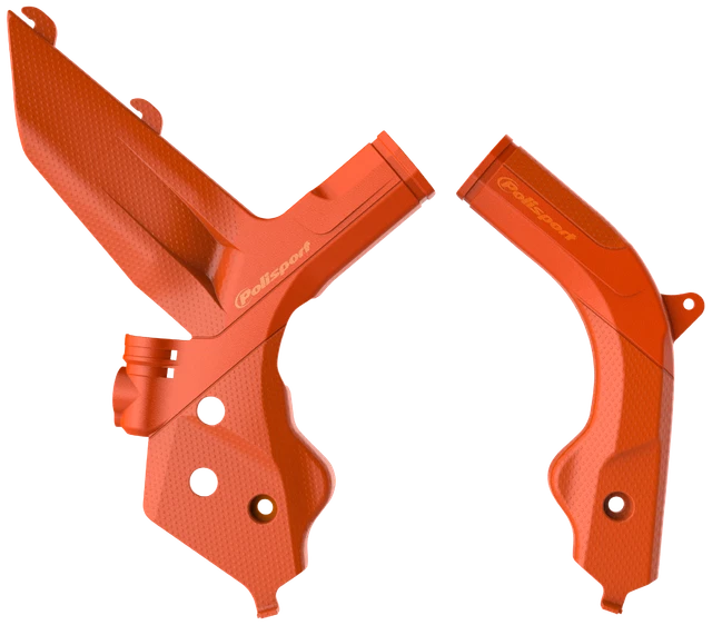 Ktm Frame Protection KTM FRAME GUARDS SXF 2019 - 2021 EXC EXC EXC 2020 - 21 motocross Orange ...