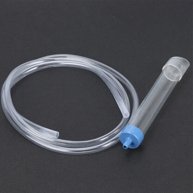 Sifone Aspiratore Per Acquario Con Pompa A Ghiaia – Tubo Lungo 1,43 M, Cambio Acqua E Pulizia Del Substrato, Facile Da Usare, In Plastica Resistente