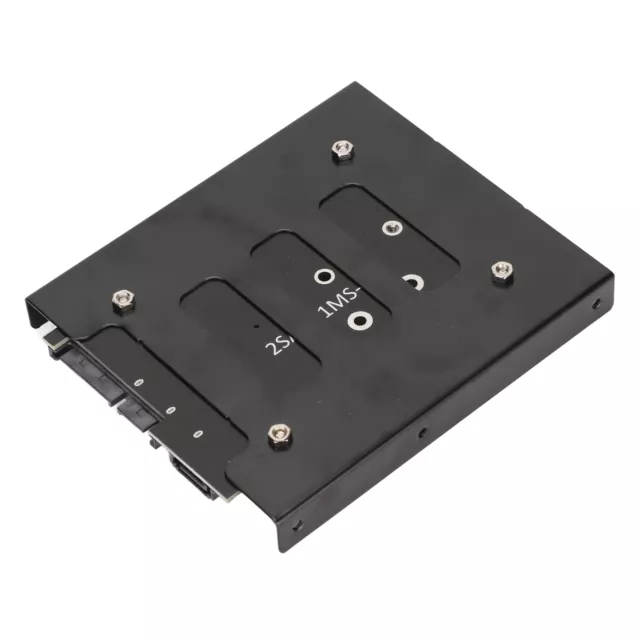 Adapter 2 In 1 MSATA/M2 NGFF SSD To Dual Port SATA3 Converter With 3.5i HB0