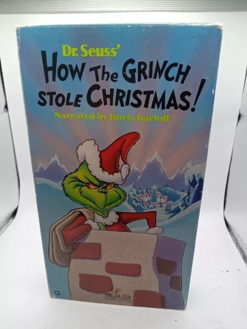 How the Grinch Stole Christmas (VHS, 1990)