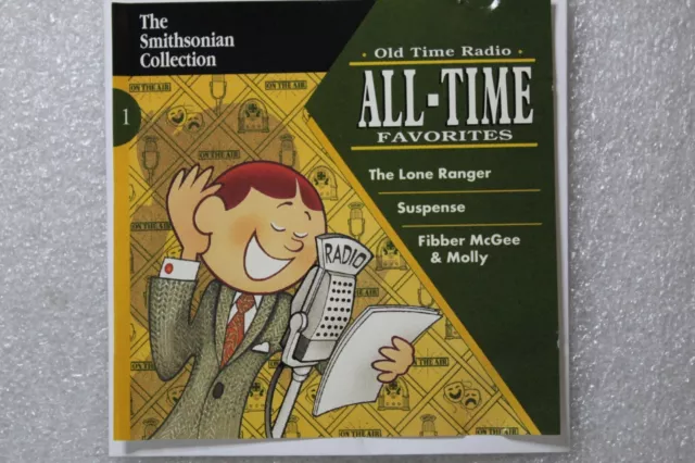 Old Time Radio All Time Favorites Vol 1 CD Lone Ranger Suspense Fibber McGee