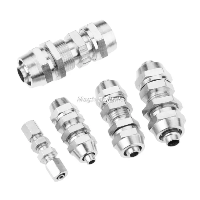 Pneumatic Air Hose Tube Fitting Quick Coupler Connector 4mm 6mm 8mm 10mm 12mm