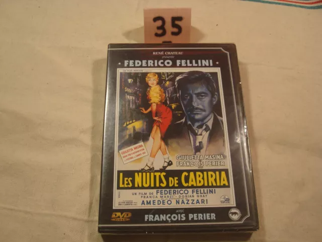 DVD : LES NUITS DE CABIRIA - de FEDERICO  FELLINI - René CHATEAU / Neuf