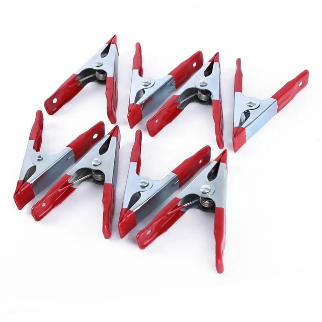Lot De 8 Pinces à Ressort INCREWAY 8mm - Acier Inoxydable - Pour Kayak, Tente, Pagaye - Montage Rapide