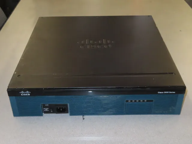 Cisco 2900 Series 2921/K9 Integrated Services Router Tested